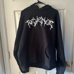 Revenge Hoodie black size xl
